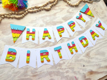 Load image into Gallery viewer, Piñata Birthday Banner
