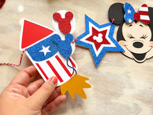Load image into Gallery viewer, Disney Patriotic Garland
