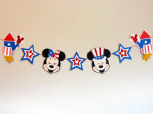 Load image into Gallery viewer, Disney Patriotic Garland
